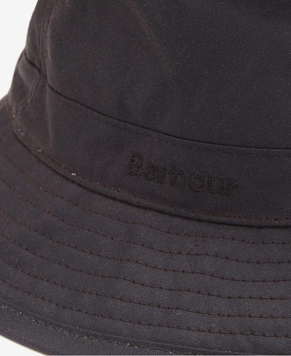 Barbour Wax Sports Hat Black | BABO89067