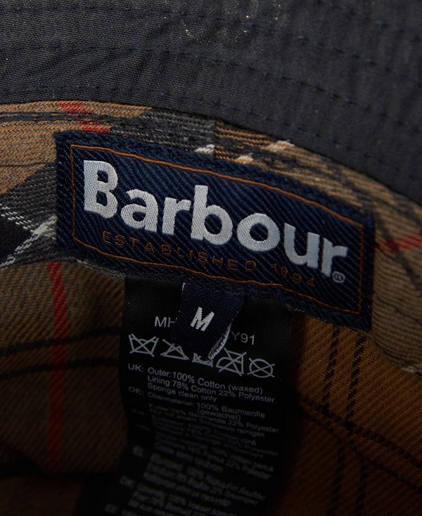 Barbour Wax Sports Hat Navy | BABO88960