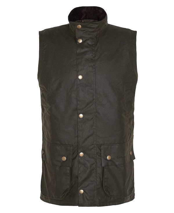 Barbour Westmorland Wax Gilet Archive Olive | BABO87273