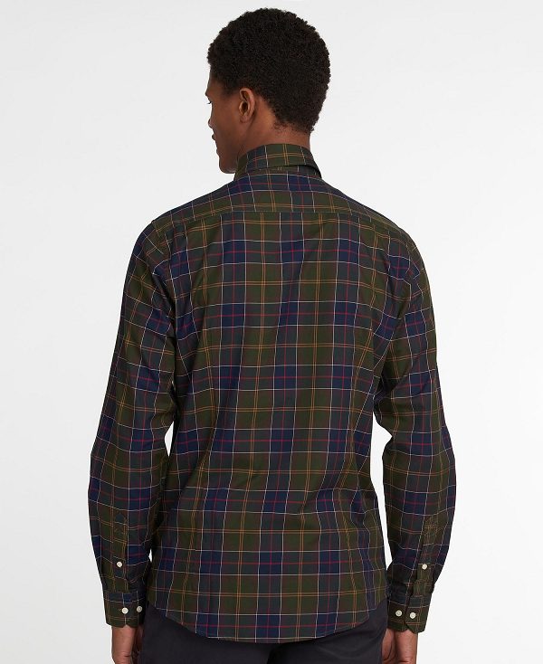 Barbour Wetheram Tailored Fit Shirt Classic Tartan | BABO87848