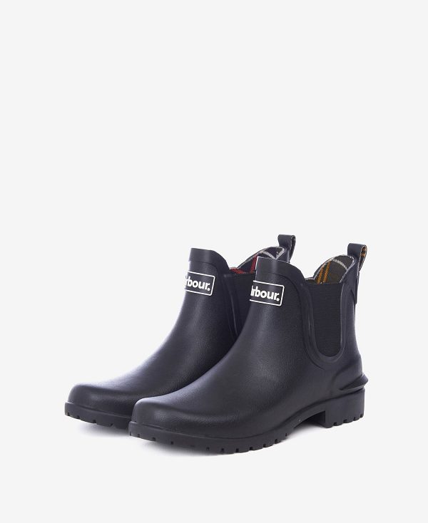 Barbour Wilton Wellingtons Black | BABO89922