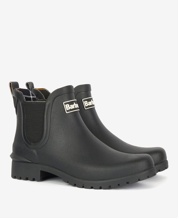 Barbour Wilton Wellingtons Black | BABO89922