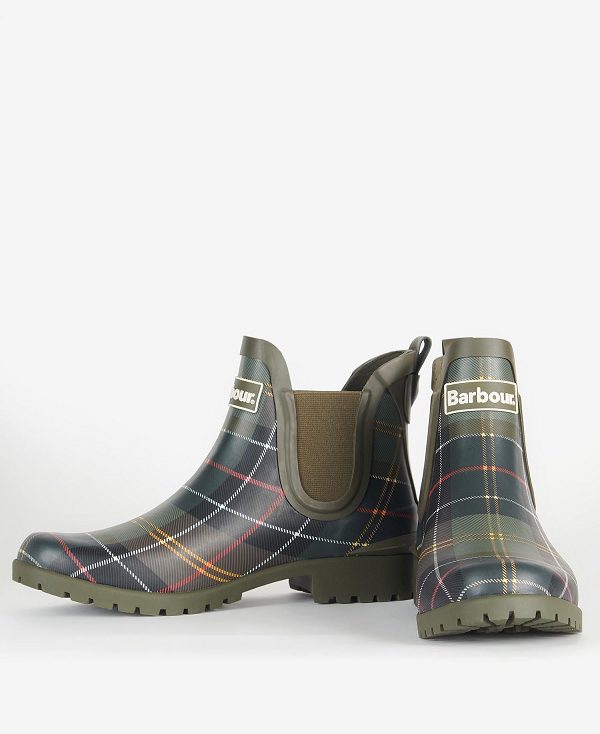 Barbour Wilton Wellingtons Navy | BABO89943