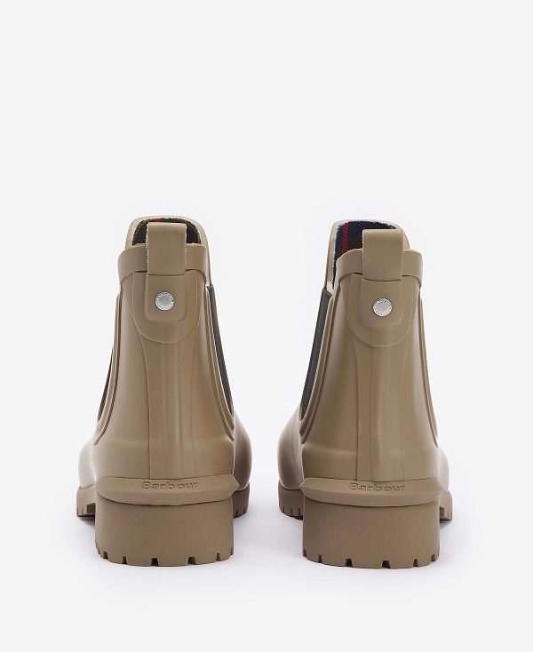 Barbour Wilton Wellingtons Sandstone | BABO89933