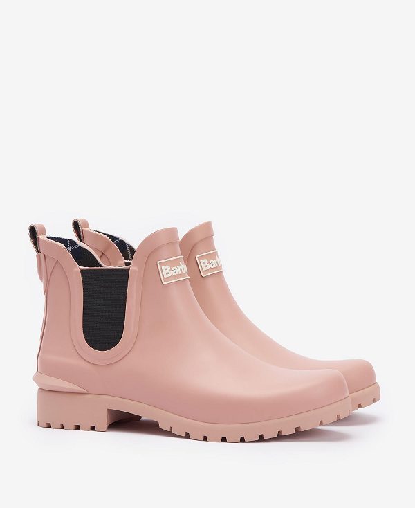 Barbour Wilton Wellingtons Sandstone | BABO89947