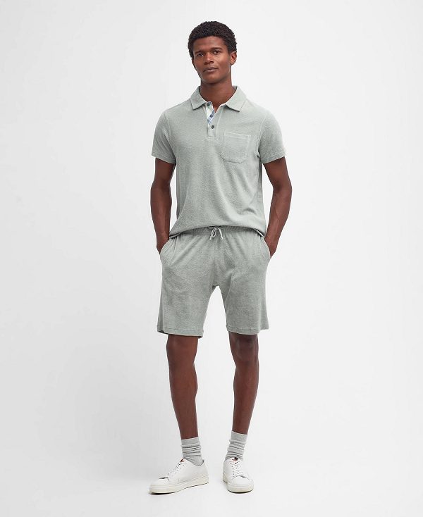 Barbour Winford Shorts Forest Fog | BABO88789