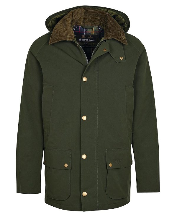 Barbour Winter Ashby Waterproof Jacket Olive | BABO87411