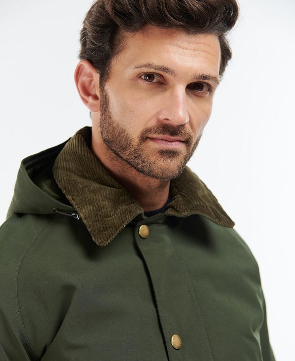 Barbour Winter Ashby Waterproof Jacket Olive | BABO87411