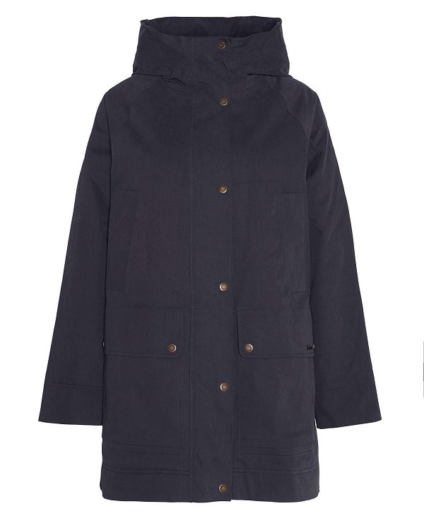 Barbour Winter Beadnell Jacket Dark Navy/Classic | BABO89391