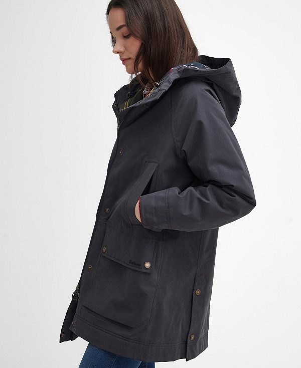 Barbour Winter Beadnell Jacket Dark Navy/Classic | BABO89391