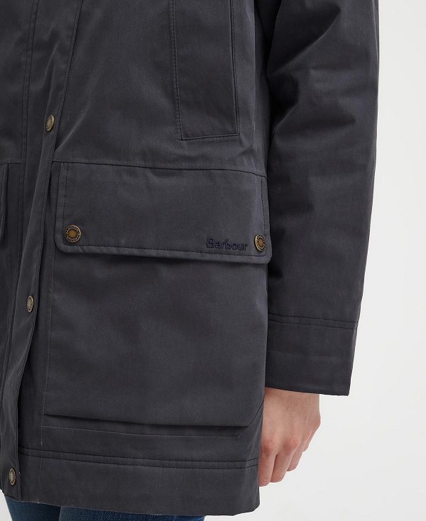 Barbour Winter Beadnell Jacket Dark Navy/Classic | BABO89391