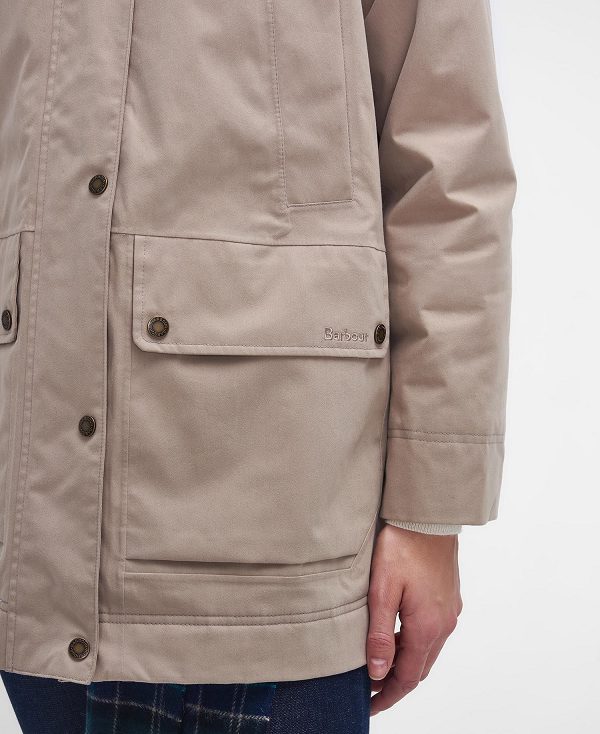 Barbour Winter Beadnell Jacket Sand Dune/Classic | BABO89395