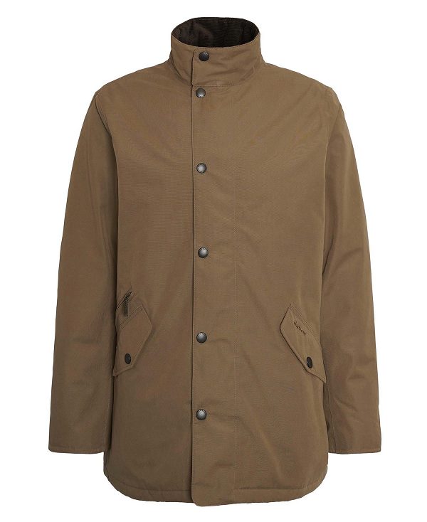 Barbour Winter Spoonbill Waterproof Jacket Clay | BABO87418