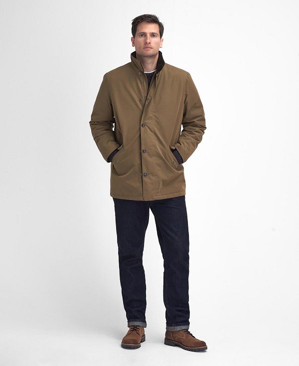 Barbour Winter Spoonbill Waterproof Jacket Clay | BABO87418