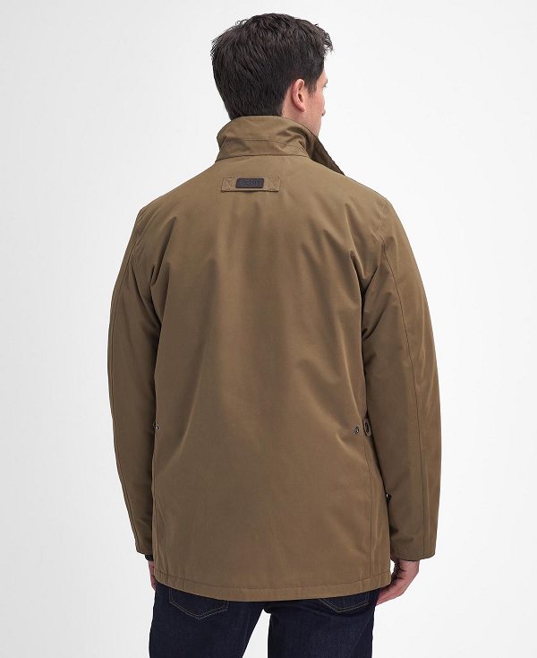 Barbour Winter Spoonbill Waterproof Jacket Clay | BABO87418