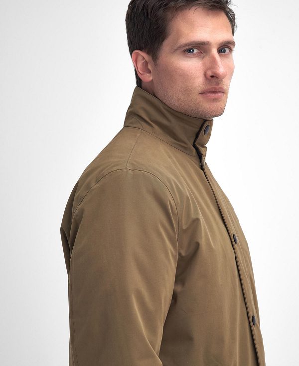 Barbour Winter Spoonbill Waterproof Jacket Clay | BABO87418