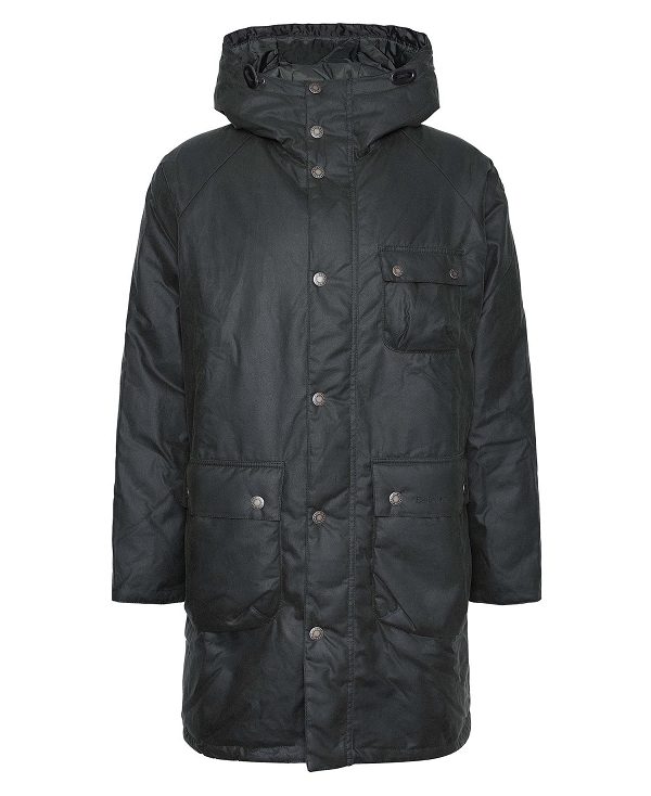 Barbour Winter Waxed Parka Fern | BABO87224