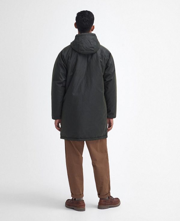 Barbour Winter Waxed Parka Fern | BABO87224