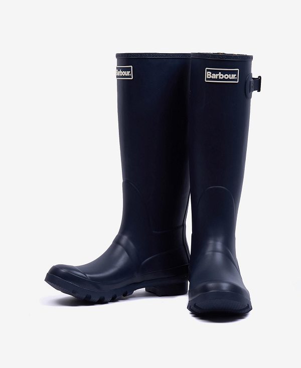 Barbour Women'S Bede Wellington Boots Navy | BABO89919