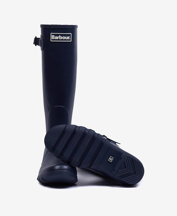 Barbour Women'S Bede Wellington Boots Navy | BABO89919