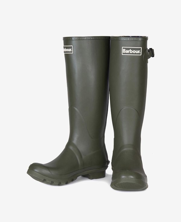 Barbour Women'S Bede Wellington Boots Olive | BABO89931