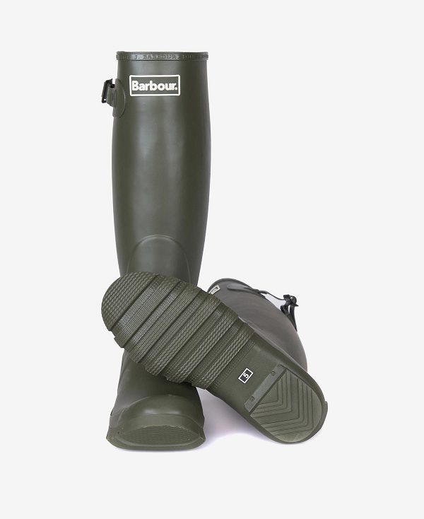 Barbour Women'S Bede Wellington Boots Olive | BABO89931