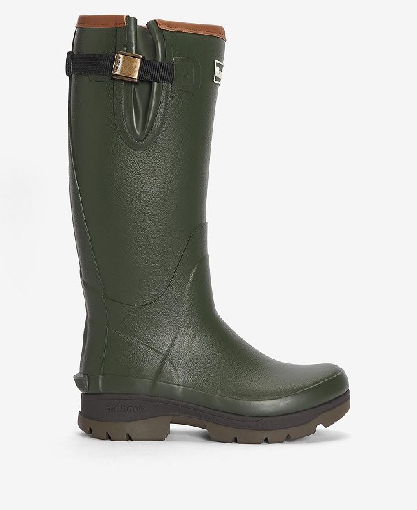 Barbour Women'S Tempest Wellington Boots Olive | BABO89925