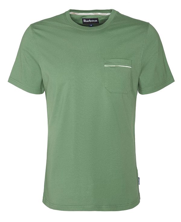 Barbour Woodchurch T-shirt Green | BABO88362