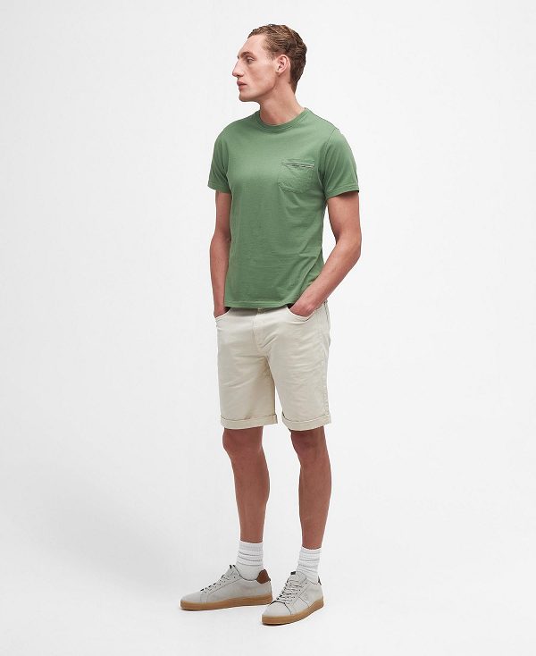 Barbour Woodchurch T-shirt Green | BABO88362