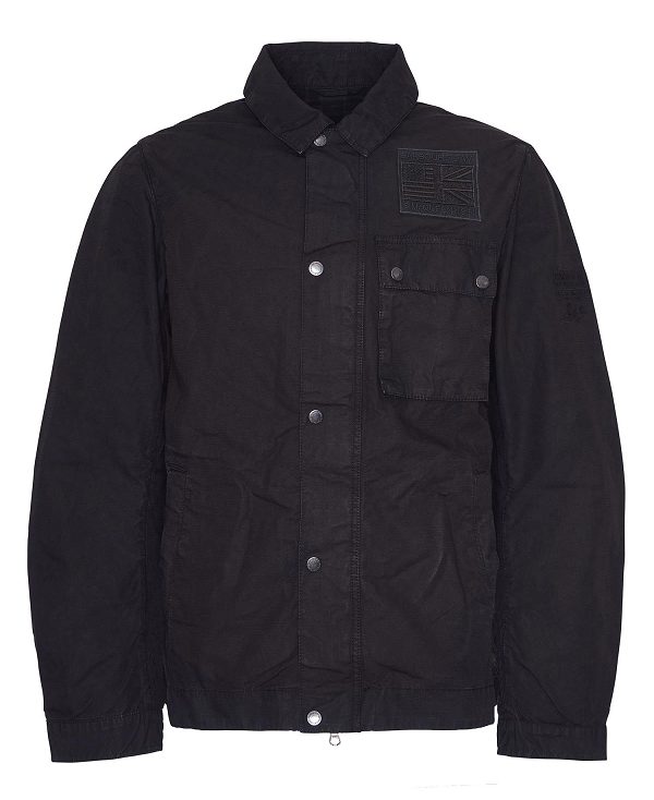 Barbour Workers Casual Jacket Classic Black | BABO87469