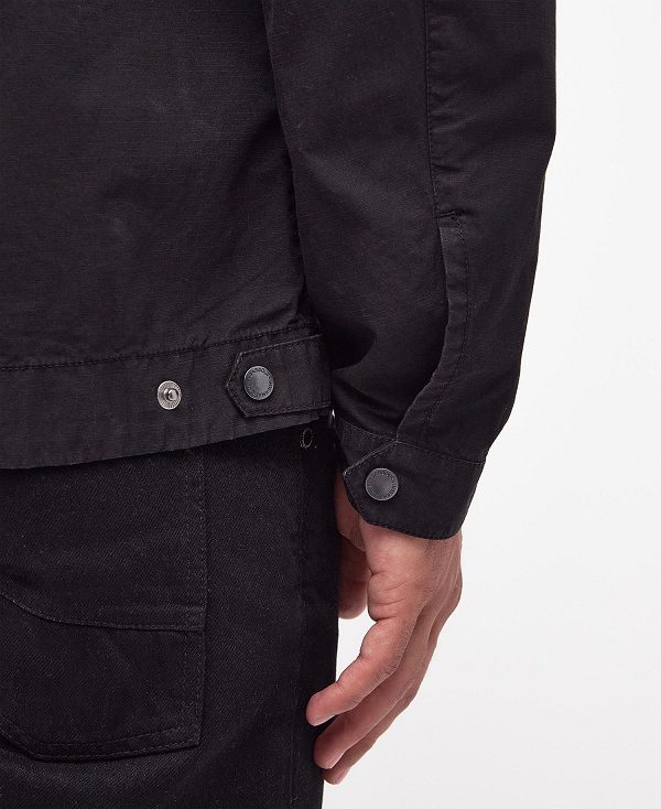 Barbour Workers Casual Jacket Classic Black | BABO87469