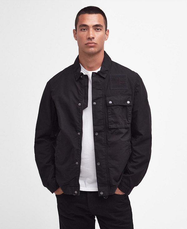 Barbour Workers Casual Jacket Classic Black | BABO87469