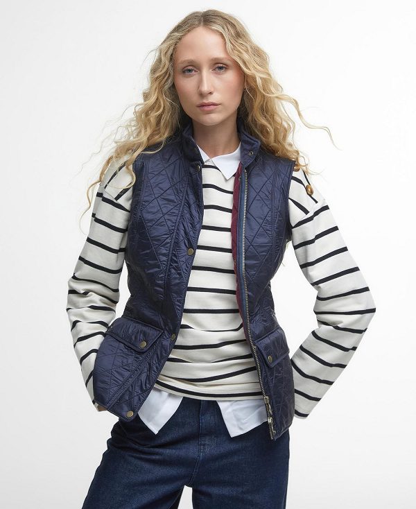 Barbour Wray Gilet Navy | BABO89461