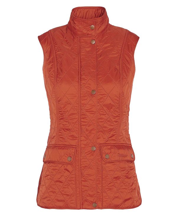 Barbour Wray Gilet Spiced Pumpkin | BABO89459