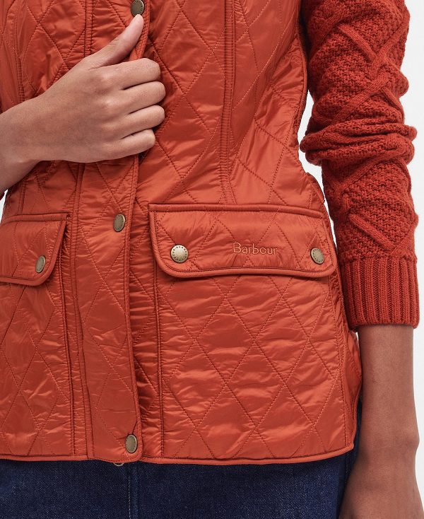 Barbour Wray Gilet Spiced Pumpkin | BABO89459